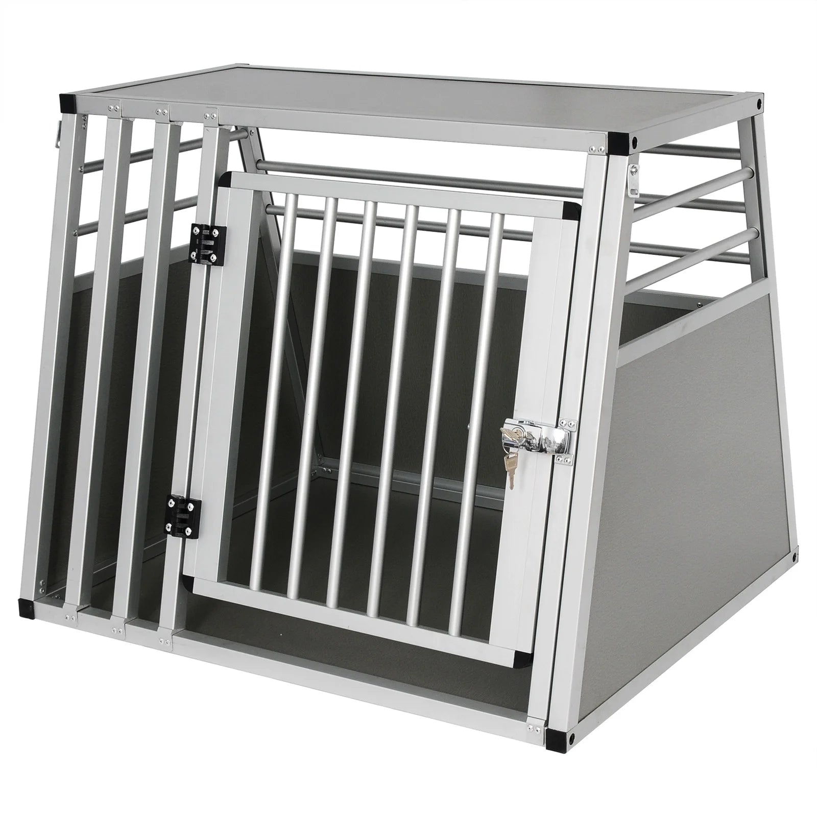 Cage de transport en aluminium pour chiens