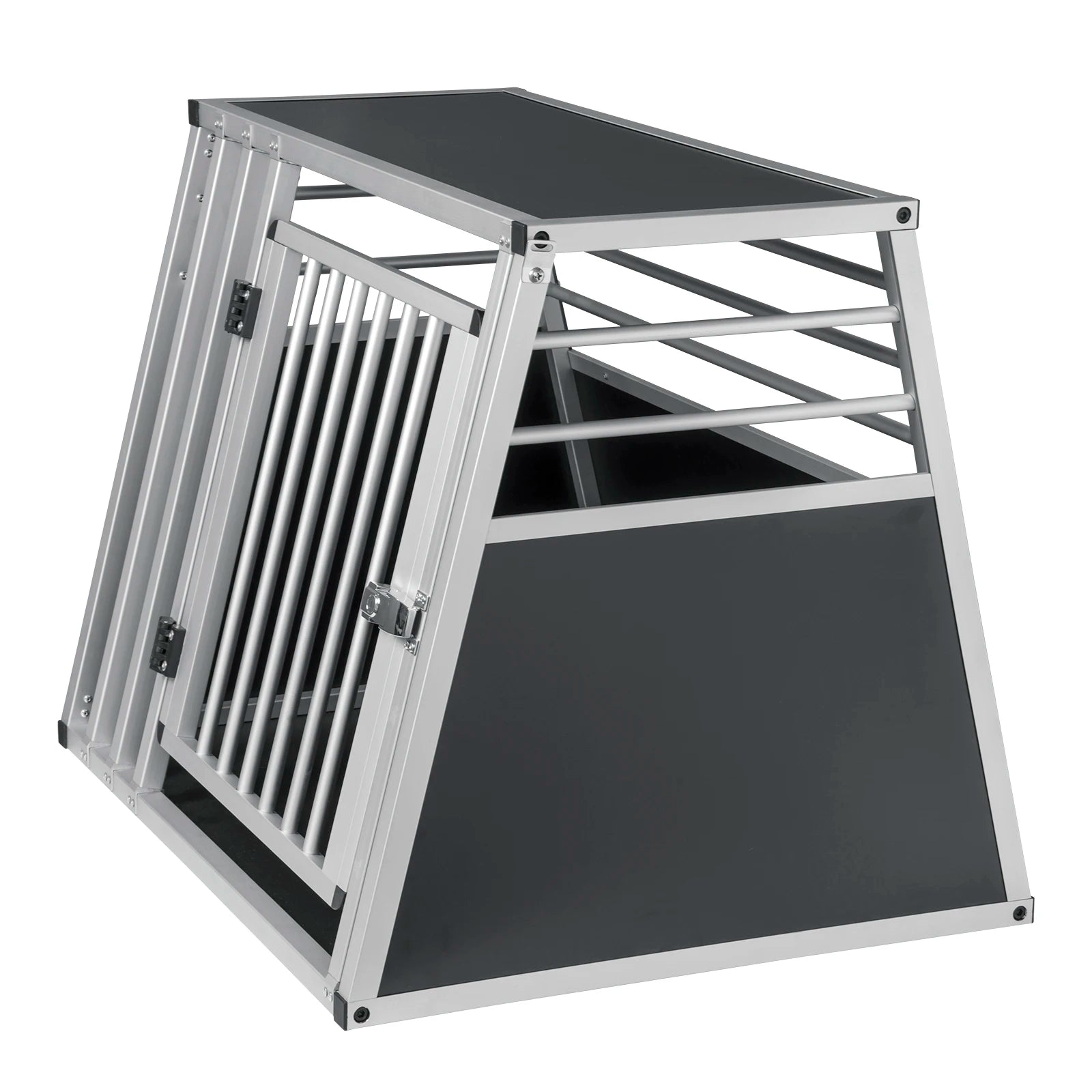 Cage de transport en aluminium pour chiens