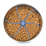 Adjustable Multi-Compartment Pet Food Puzzle Slow Feeder Bowl for Dogs - Durable Design Keeps Your Dog Engaged And