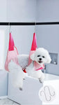 Adjustable Pet Grooming Hammock Helper Cat Dog Beauty Hammock Puppy Grooming Cuting Nails Hammock Tool Bag Pet