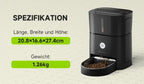 APETDOLA Automatic Cat Feeder Pet Smart Cat Food Dispenser Remote Control WiFi Button Timed Feeders For Cats Dog