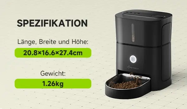 APETDOLA Automatic Cat Feeder Pet Smart Cat Food Dispenser Remote Control WiFi Button Timed Feeders For Cats Dog