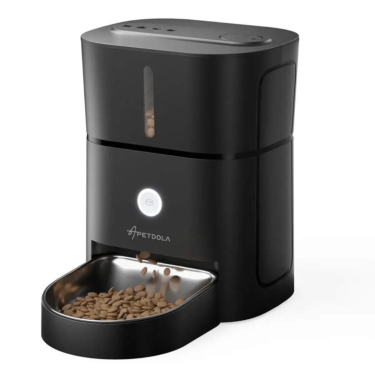 APETDOLA Automatic Cat Feeder Pet Smart Cat Food Dispenser Remote Control WiFi Button Timed Feeders For Cats Dog