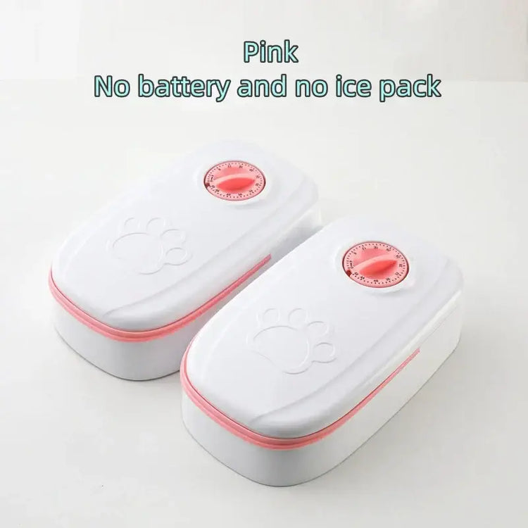Automatic Cat Feeder 48-Hour Timed Cat Food Dispenser Pet Feeder Automatic Feeder Suitable for All Household Pets