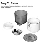 Automatic Cat Feeders 4L Timed Cat Dry Food Dispenser Dual Power Supply Programmable Portion Control Auto Pet Feeder