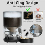 Automatic Cat Feeders 4L Timed Cat Dry Food Dispenser Dual Power Supply Programmable Portion Control Auto Pet Feeder