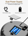 Automatic Cat Feeders 4L Timed Cat Dry Food Dispenser Dual Power Supply Programmable Portion Control Auto Pet Feeder
