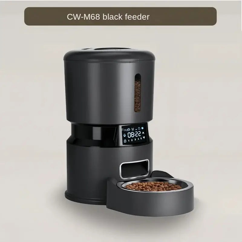 Automatic Cat Food Machine 5G Wifi Connection Pet Timed Intelligent Feeder with Preservation Function Suitable for