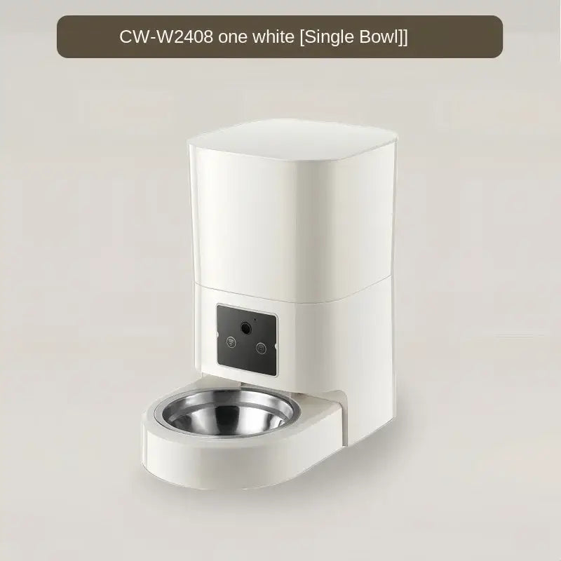 Automatic Cat Food Machine 5G Wifi Connection Pet Timed Intelligent Feeder with Preservation Function Suitable for