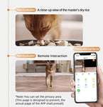 Automatic Cat Food Machine 5G Wifi Connection Pet Timed Intelligent Feeder with Preservation Function Suitable for