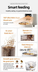 Automatic Cat Food Machine 5G Wifi Connection Pet Timed Intelligent Feeder with Preservation Function Suitable for