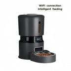 Automatic Cat Food Machine 5G Wifi Connection Pet Timed Intelligent Feeder with Preservation Function Suitable for