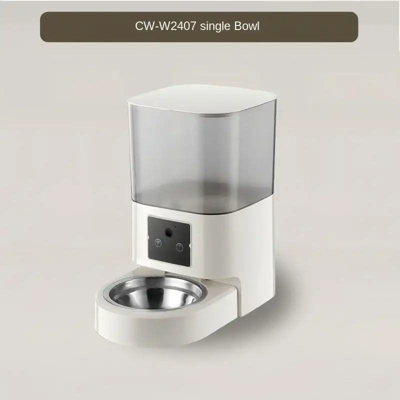 Automatic Cat Food Machine 5G Wifi Connection Pet Timed Intelligent Feeder with Preservation Function Suitable for