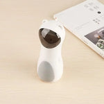 Automatic Cat Laser Toy LED Teaser Interactive Training Entertaining Multi-Angle Adjustable USB Charging - White