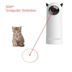 Automatic Cat Laser Toys Interactive Smart Teasing 360 Irregular Rotation Cat Exercise Sports Handheld Electronic Cat
