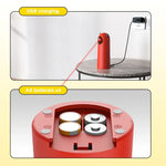Automatic Cat Laser Toys Interactive Smart Teasing 360 Irregular Rotation Cat Exercise Sports Handheld Electronic Cat