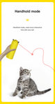 Automatic Cat Laser Toys Interactive Smart Teasing 360 Irregular Rotation Cat Exercise Sports Handheld Electronic Cat
