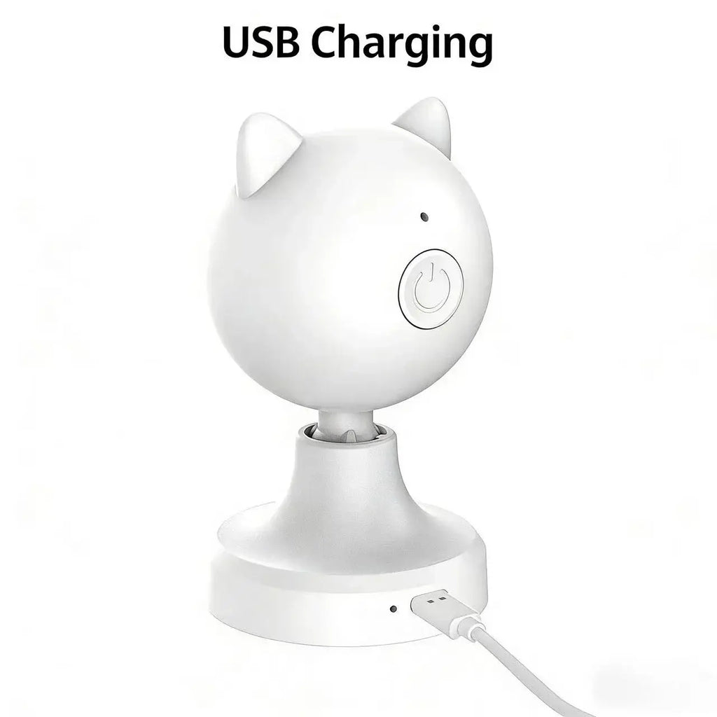 Automatic Cat Laser Toys Interactive Smart Teasing Timed Pet LED Laser Indoor Cat Toy Accessories Rotating Electronic