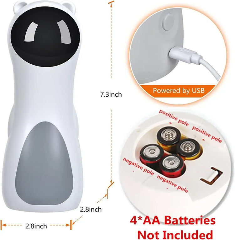 Automatic Cat Toys Interactive Smart Teasing Pet LED Laser Indoor Cat Toy Accessories Handheld Electronic Cat Toy for