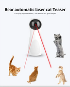 Automatic Cat Toys Interactive Smart Teasing Pet LED Laser Indoor Cat Toy Accessories Handheld Electronic Cat Toy for
