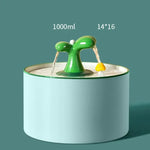 Automatic Circulating Water Dispenser Cat Ceramic Water Dispenser Silent Flow Pet Food Utensils Pet Supplies 1Pc - G