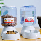 Automatic Feeder Food Dispenser Water Drinking Bowl Feeding Dispenser for Cat and Dog Practical Pet Supplies