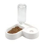 Automatic Feeder Food Dispenser Water Drinking Bowl Feeding Dispenser for Cat and Dog Practical Pet Supplies