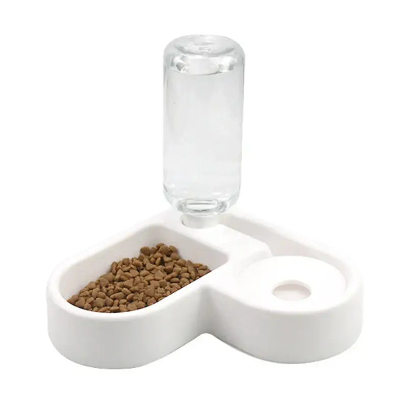Automatic Feeder Food Dispenser Water Drinking Bowl Feeding Dispenser for Cat and Dog Practical Pet Supplies
