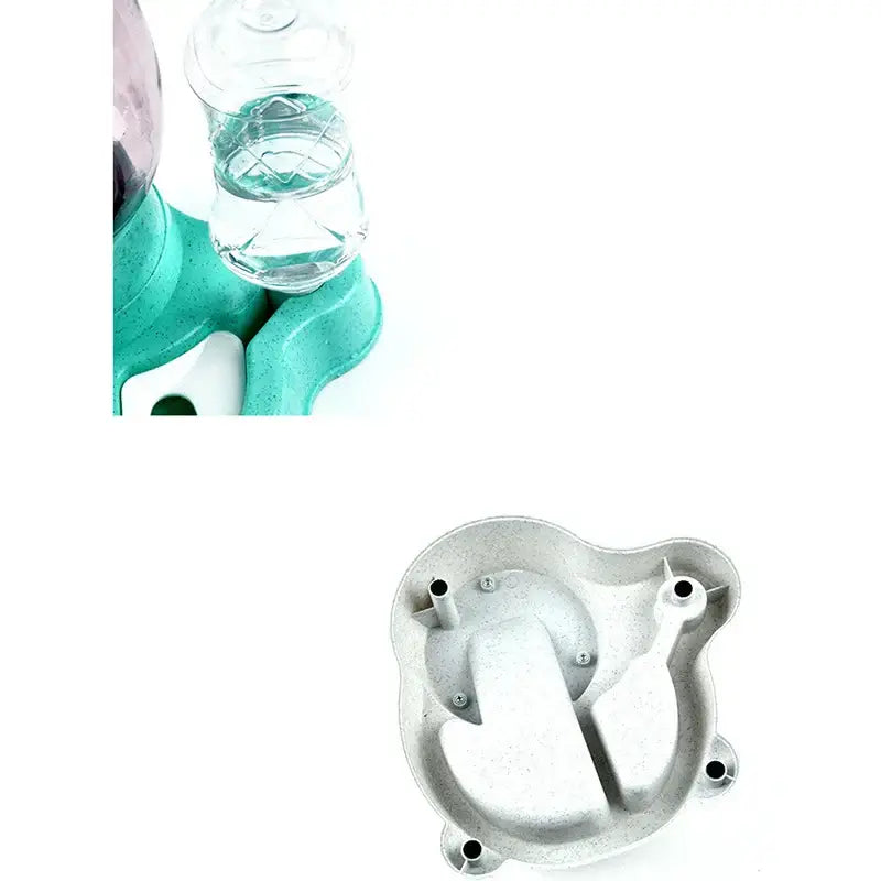 Automatic Feeder Food Dispenser Water Drinking Bowl Feeding Dispenser for Cat and Dog Practical Pet Supplies