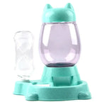 Automatic Feeder Food Dispenser Water Drinking Bowl Feeding Dispenser for Cat and Dog Practical Pet Supplies