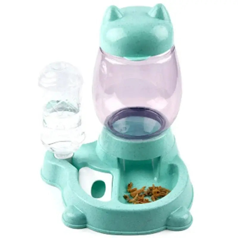 Automatic Feeder Food Dispenser Water Drinking Bowl Feeding Dispenser for Cat and Dog Practical Pet Supplies