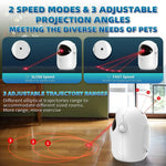 Automatic Laser Cat Toy Rechargeable Auto-rotation Laser Light Interactive Cat Toys Pet Tease Device Dog Toy Fast and