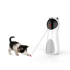 Automatic Laser Cat Toy with Spinning Laser and Smart Timer -Interactive Play Mode Adjustable Speed,15-Minute Timer