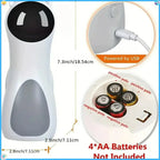 Automatic Laser Cat Toy with Spinning Laser and Smart Timer -Interactive Play Mode Adjustable Speed,15-Minute Timer