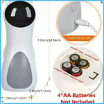Automatic Laser Cat Toy with Spinning Laser and Smart Timer -Interactive Play Mode Adjustable Speed,15-Minute Timer