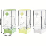 Automatic Parrot Feeder Splash-Proof Large Capacity House-Shaped Small Pet Feeding Supplies