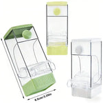 Automatic Parrot Feeder Splash-Proof Large Capacity House-Shaped Small Pet Feeding Supplies