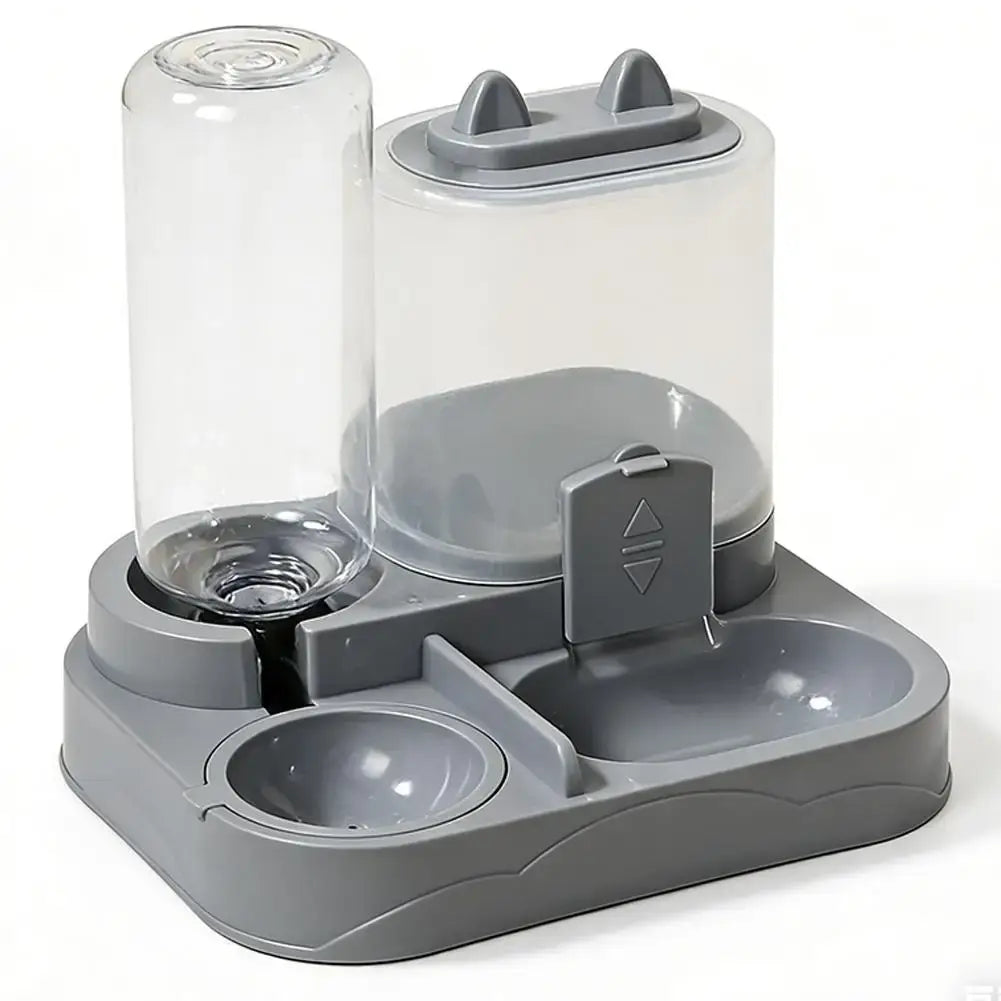 Automatic Pet Bowl For Cats - 2-in-1 Feeder & Water Dispenser Non-Slip Cat Bowl Suitable For Cats & Small Dogs - B / CN