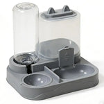 Automatic Pet Bowl For Cats - 2-in-1 Feeder & Water Dispenser Non-Slip Cat Bowl Suitable For Cats & Small Dogs - B / CN