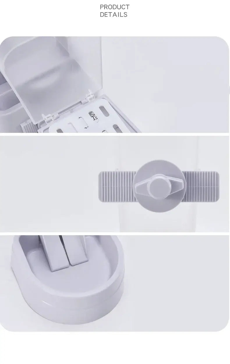 Automatic Pet Feeder Cage Hanging Bowl Water Bottle Food Container Dispenser For Puppy Cats Rabbit Birds Pet Feeding