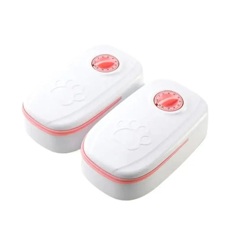 Automatic Pet Feeder For Cats And Small Dogs Dry Or Semi-Moist Pet Food Dispenser With 48-Hour Timer For Puppy Kitten
