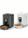Automatic Pet Feeder Timed Food Dispenser 1-4 Meals Per Day Suitable For Cats & Small 2L Capacity Suitable For Dry Food
