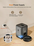 Automatic Pet Feeder Timed Food Dispenser 1-4 Meals Per Day Suitable For Cats & Small 2L Capacity Suitable For Dry Food