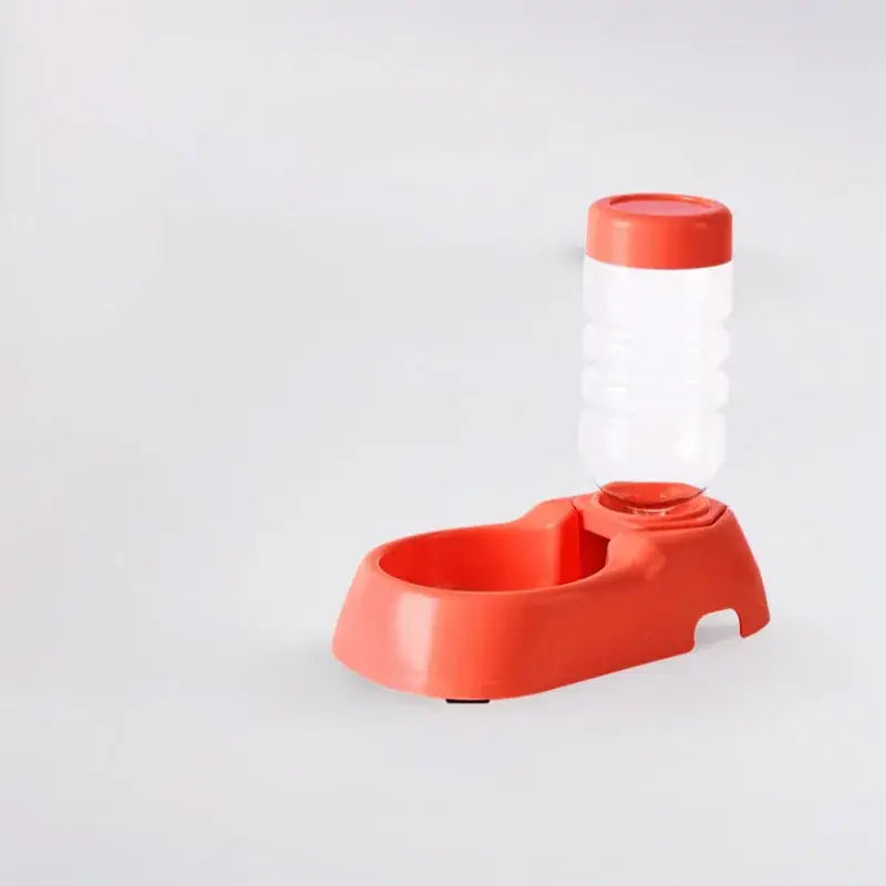 Automatic Pet Water Feeder Dispenser 2 in 1 Dog Cat Food Bowl Water Fountain Gravity Auto Feeding Watering Supplies