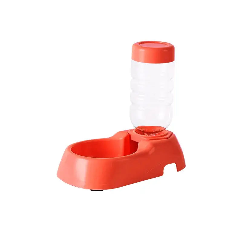 Automatic Pet Water Feeder Dispenser 2 in 1 Dog Cat Food Bowl Water Fountain Gravity Auto Feeding Watering Supplies