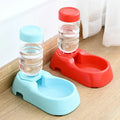 Automatic Pet Water Feeder Dispenser 2 in 1 Dog Cat Food Bowl Water Fountain Gravity Auto Feeding Watering Supplies