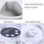 Automatic Pets Feeder Smart Food Dispenser For Cats Dogs With Voice Remind Pet Feed Tool Timer Bowl Pet Feeding Dog