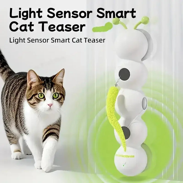 Automatic Sensor Cat Toy,USBCharging,Suitable for all cat breeds,Relieve Boredom,Exercise Pet Companion - HD-C02