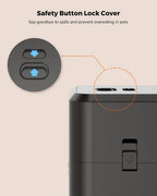 Automatic Smart Pet Feeder Timed Quantitative Cat Dog Food Dispenser Slow Feeding Bowl Anti-choke Pet Food Machine for