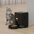 Automatic Smart Pet Feeder Timed Quantitative Cat Dog Food Dispenser Slow Feeding Bowl Anti-choke Pet Food Machine for
